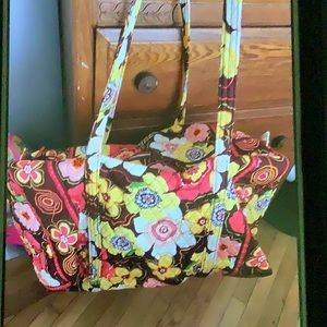 Vera Bradley Large Duffle Bag & Makeup Case